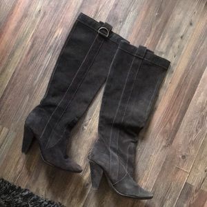 Aldo brown suede boots
